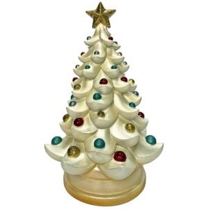 Pearl Christmas Tree - 6" Tabletop | Handcrafted Christian Religious Articles