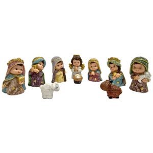 Kids Crib set - 2" Crib‚ Decor | Handcrafted Christian Religious Articles