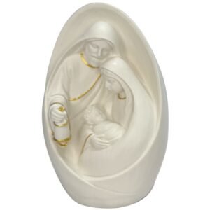 Nativity Art Egg Type - 5" Tabletop | Handcrafted Christian Religious Articles